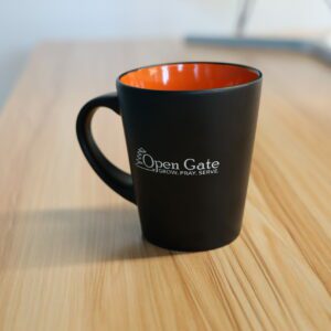 Open gate Mug